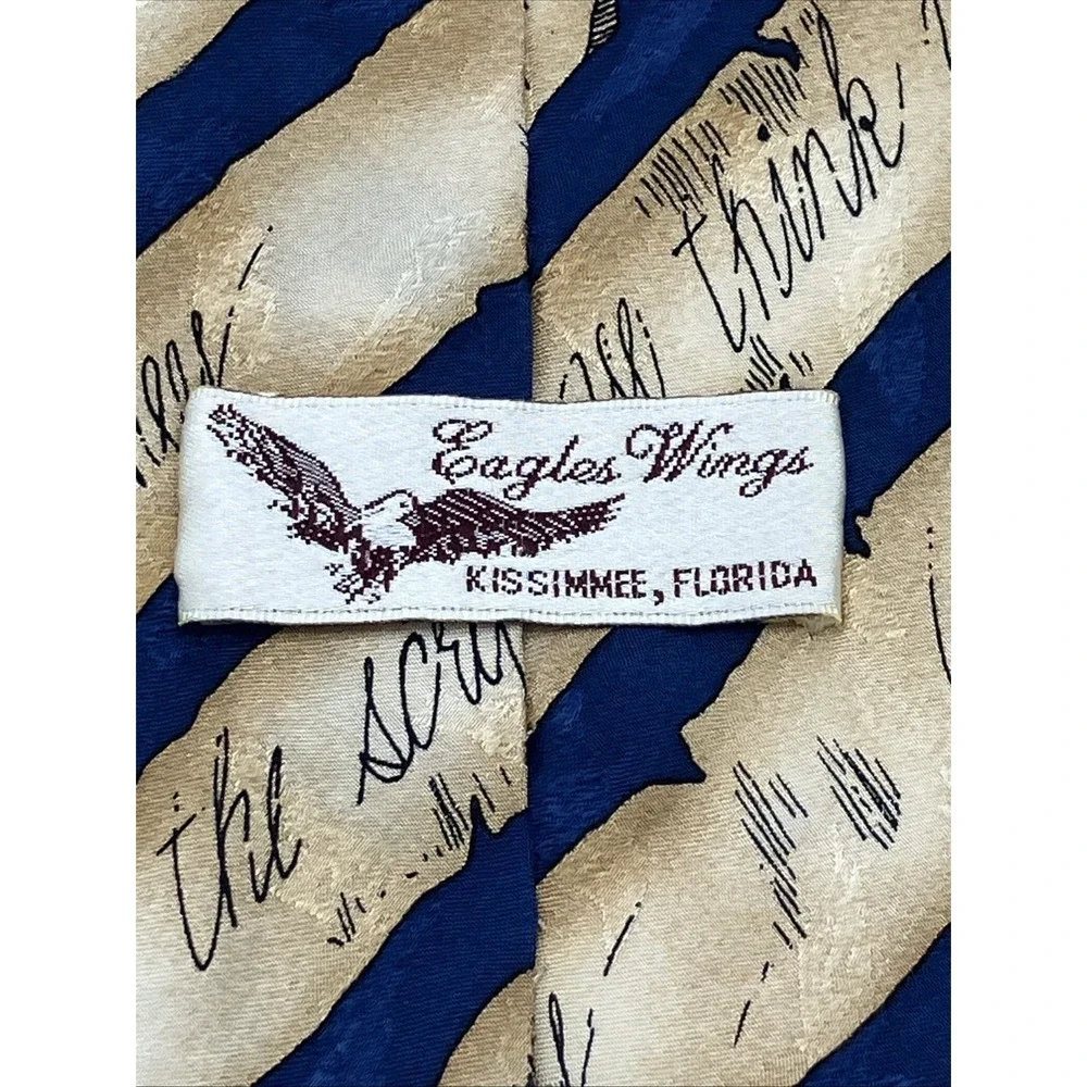 Silk‎ Neck Tie John 5:39 Search The Scriptures Religious Faith Christian Gift